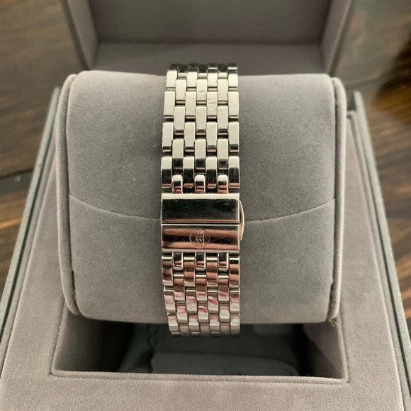 🔥🔥Super RARE🔥🔥 Michele Jetway Moon Phase MOP Dial Diamond Watch - Picture 6 of 8